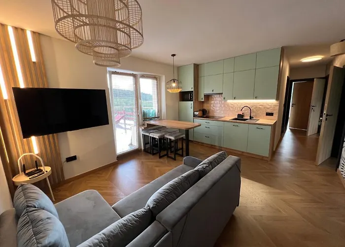 Apartament Partykularz Z Tarasem I Widokiem Na Sniezke